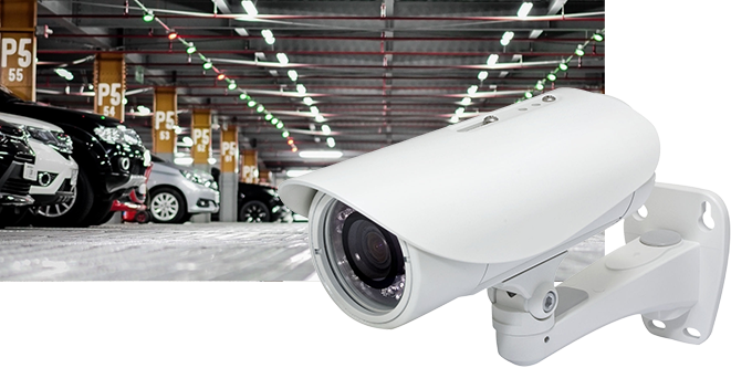 Видеонаблюдение на парковке
